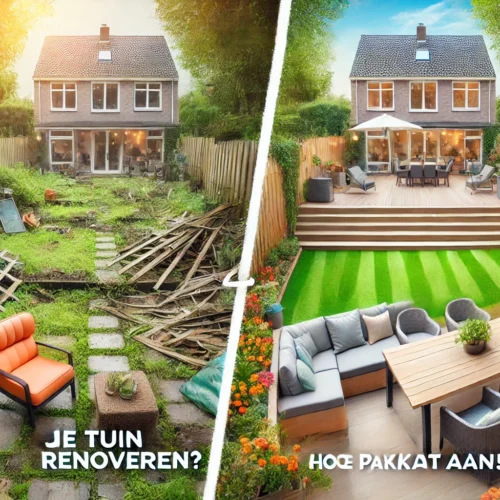 Je tuin renoveren? Hoe pak je dat aan!