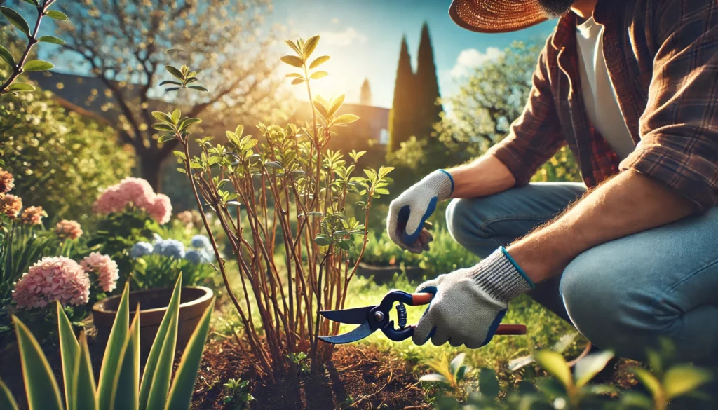 hebe helemaal terugsnoeien