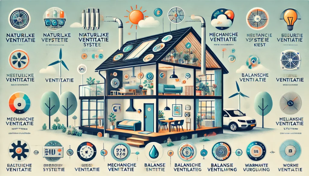 Hoe kies je het juiste ventilatiesysteem voor je woning?