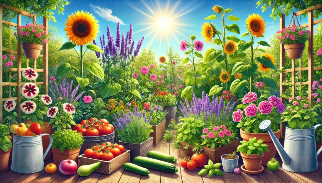 Wat kan je planten in de zomer?