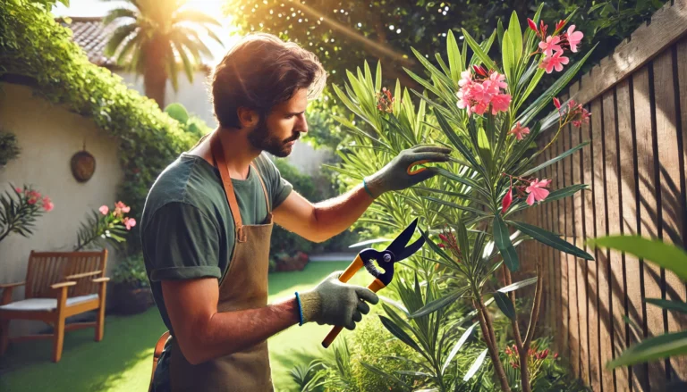 Oleander terugsnoeien